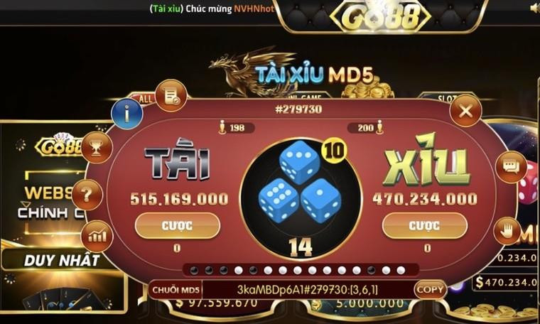 game tài xỉu online uy tín